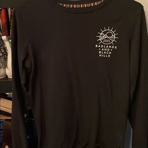 Boys jack and cat badlands long sleeve shirt